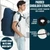 Laundry Backpack Heavy Duty, 115L Extra Large Laundry Bag with Straps, Dorm Room Essential for Guys, Backpack Laundry Bags with 4 Pockets, Laundry Hamper Bags for College Dorm, Apartment, Laundromat