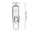 Deezio Xenon G8 35w 120v Bulb 120V T4 Light Bulbs 190Lumen G8 Base 120 Volt JCD Type, Pack of 10