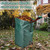 Alvorox Leaf Collector, Reusable Lawn and Garden Bags 2 Pack 72 Gallon Large Yard Dustpan-Type Garden Bag for Collecting Leaves, Collapsible Trash Can, with Gardening Gloves