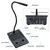CallToU Window Speaker Intercom System,Dual Way Anti-Interference Intercommunication Microphone Talk Through Glass Window,for Business,Bank,Office,Hospital,Counter,Store,Station,School and More