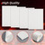 4 Piece High Temperature Gasket Paper Material 7"x10"x1/8" Thick Ceramic Fiber Gasket Paper High Temperature Fireproof Insulation Sheet for Wood Stove Pellet Stove Boiler Kiln Furnace Forge DIY Cut