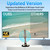 Digital HDTV Antenna,Satellite HD TV Antenna with 121Miles, Directional 360 Degree Rotation,and Long Range,Supports 4K 1080P with 9.92FT Cable