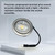 Qiqimingxin 2Pcs ON-E01-32 Range Hood Light Bulbs 12V DC 3W LED Cooker Hood LED Light Replacement for RH-IT RH-BQ RH-SP06 RH-SP08-N RAX2130SQB Warm Yellow 4000K