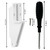 2 Pack Screen Door Closer Bracket with Screwdriver+13 Screws Storm Hardware Replacement Post Jamb Bracket Plastic Replacement for Door Closers - White