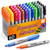 VEESA Permanent Markers Set of 60 Pack, 12 Assorted Colors, Fine Point