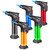 5 Pack Torch Lighters Butane Refillable Torch Lighter Jet Flame Multi Utility Lighter Mini Blow Torch Butane Gas Torch for Candle Grill BBQ Camping (Without Fuel)