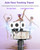 Auto Face Tracking Tripod 360 Rotation with Light, Phone Tripod Stand with Remote Follow Your Movement, for Android Phone Selfie Stick for Content Creators Vlog
