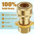 Rushare 1/2 Inch Natural Gas Quick Connect Fitting (2 Pcs)