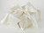 HUIHUANG Ivory Double-Faced Thick Satin Ribbon 6 Inch Continuous 10 Yards