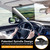 Veharvim Sun Visor Extender for Cars, Polarized Car Visor Extender Sun Blocker UV400, Adjustable Visor Extension, Clip on Sun Visor for Car, Universal with UV Protection (Large(1 Pack))