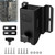 WOLFWILL Hitch Holder Truck Bed,2-inch Trailer Hitch Storage Bracket