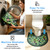 Homeqttomt 4 Pack Washable U-Shaped Toilet Rugs