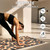ILILI Yoga Mat Leopard Print Yoga Mat 8mm, Suede & TPE Thick Exercise Mat