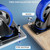 Caster Wheels Heavy Duty 5" Locking Casters with Brakes 4 Pack