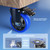 Caster Wheels Heavy Duty 5" Locking Casters with Brakes 4 Pack