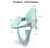 360°Adjustable Neck Brace for Posture Correction, Soft Neck Traction Device Neck Stretcher Orthotic Corrector, for Forward Head Posture Correction, Cervical Spine Pressure Relief