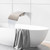 AZOS High Flow Tub Spout Wall Mounted Bathtub Faucet Filler Waterfall Spout for Bathroom Sink and Tub Shower, Tub Waterfall Sprayer Brushed Nickel