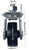 Floor Jack Casters for 3 Ton Floor Jack, Cast Iron Caster Wheels, Quality Replacement Parts Fit for ATD, Cornwell, Mac Tools, Matco, Mountain, Napa, Sunex & More, Pack of 2 (12mm Stem)