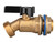 RAINPAL RBS005 Brass Water Container/Rain Barrel Quarter Turn Spigot(LF Compliant, For OPEN TOP BARRELS)
