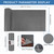 Foam Toolbox Liner Drawer Liner, Non-Slip Shelf Liners 24" W x 288" L Gray