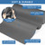 Foam Toolbox Liner Drawer Liner, Non-Slip Shelf Liners 24" W x 288" L Gray