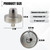 Compatible with GE Gas Cooktop Knob JGP5030SL3SS JGP5036SLSS JGP5036SL1SS