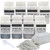 8 LB Rock Tumbler Grit and Polish Kit and Ceramic Tumbling Filler Media