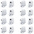 Surf Turtle 8 Pair Tombstone Single Pin FA8 Base Holder Socket Connector