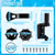 2-Port/3-Port Pool Valve Rebuild Compatible with Jandy 2-way/3-way 4717,4716,4715,1154,1157,2875,2876 Valve and Gray Includes Handle 7433,Diverter Valve 4720,Valve Cover 4606,R0547600 Screws (1 PACK)