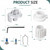 Upgrade Metal 116653 Shower Handle Adapter Kit for Moen Posi-Temp