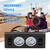 Panel Paddle Valve Switch with Two Air Suspension Pressure Gauge, Air Fittings, Contorl Air Bags in Car Suspension System