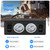 Panel Paddle Valve Switch with Two Air Suspension Pressure Gauge, Air Fittings, Contorl Air Bags in Car Suspension System