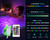 GlowTub Underwater Remote Controlled LED Color Changing Light for Bathtub or spa - Battery Operated - Size 2.75 in.