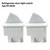 for Subzero Refrigerator Freezer Light Switch White 2Pcs