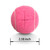 HPWFHPLF 6 PCS Precut Tennis Balls for Walkers, Heavy Duty Long Lasting Glide Balls - Precut for Easy Installation, Universal Felt Pads for Walker Legs & Furniture, Floor Protectors (Pink)