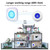 LIOTOIN Caregiver Pager Wireless Call Button Call Bell Alert Button Nurse Alert System for Elderly/Patients/Disabled Call Light System 600+ft Operating Range (with Color Light Flashing Reminder) ﻿