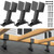4x4 Roof Riser Brackets Kit,3 PCS Adjustable Angle Pergola Brackets