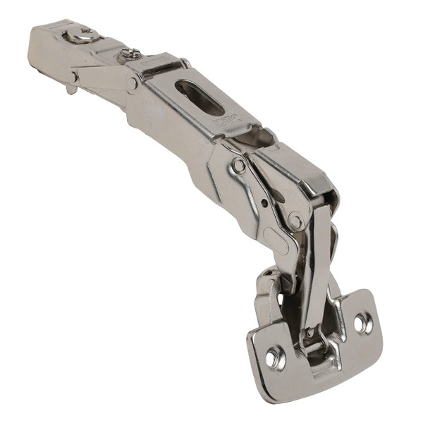 20 Pack DTC Wide Angle Corner Lazy Susan Pantry Self Closing 155 Degree Kitchen Cabinet Door Hinge C80A605, Nickel Plated Finish (Base Mounting Plate Sold Separately)