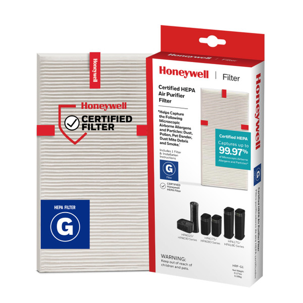 Honeywell HEPA Air Purifier Filter G, 1-Pack