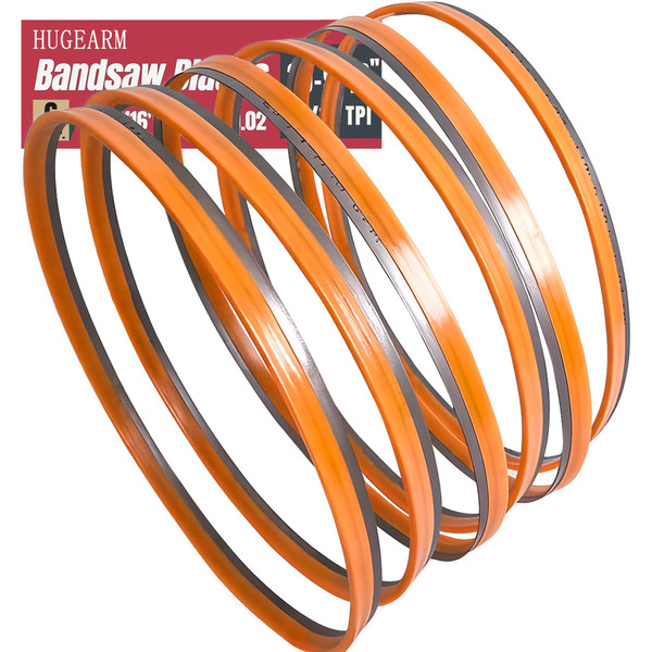 6 Pack 30-9/16" Bandsaw Blades for Milwaukee M12 Fuel Bandsaw, 10/14 TPI