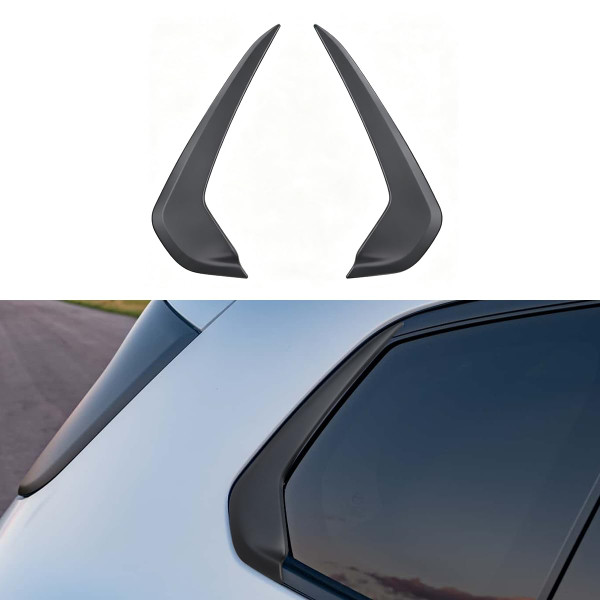 DLOVEG Rear Side Window Trim for 2023-2026 Mazda CX-50 - Matte Black