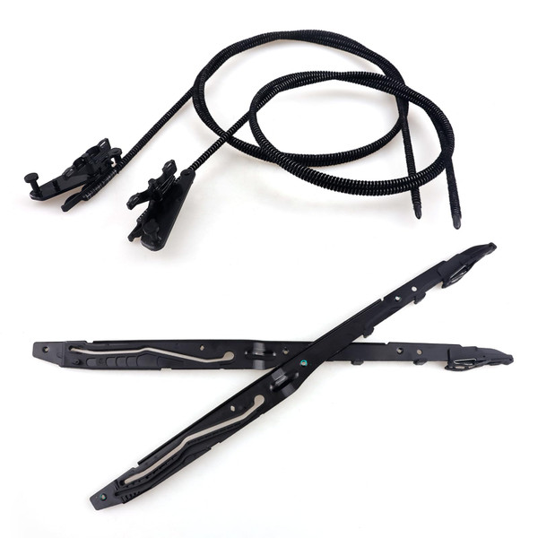 New Upgraded FL3Z16502C22 Sunroof Glass Cables & Track Assembly Repiar Kit Compatible with Ford F-150 2015-2020, F-250 F-350 Super Duty 2017-2019 Replace OE# FL3Z16502C22 FL3Z-1651071-A FL3Z-1651071-B
