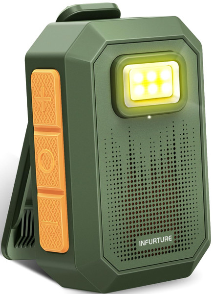 INFURTURE Clip On Speaker Waterproof Wearable Bluetooth Speaker, Men Gift