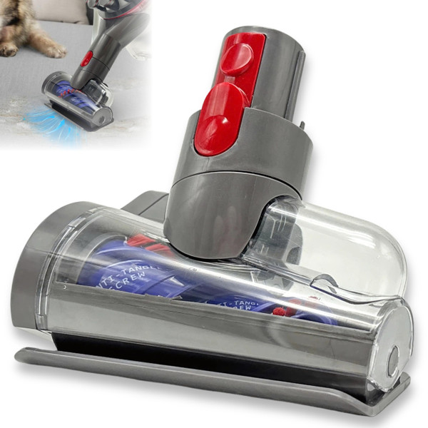 for Dyson V7 V8 V10 V11 V15 Vacuum Cleaners - Mini Motorized Brush Head
