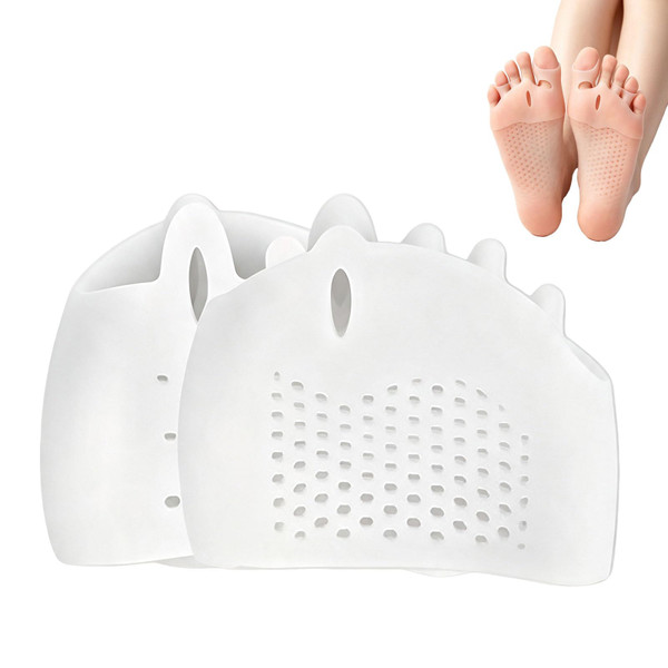 Alignura 3 in 1 Pro Toe Straighteners, 2026 New Alignura Hammer Toe Straightener, Silicone Toe Sleeves for Hammer Toe, Comfortable and Durable. Can Be Worn Over Shoes (White)