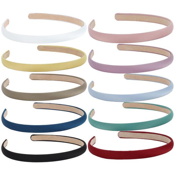 10 PCS Thin Headbands for Women Non Slip Hair Accessories for Women & Girls