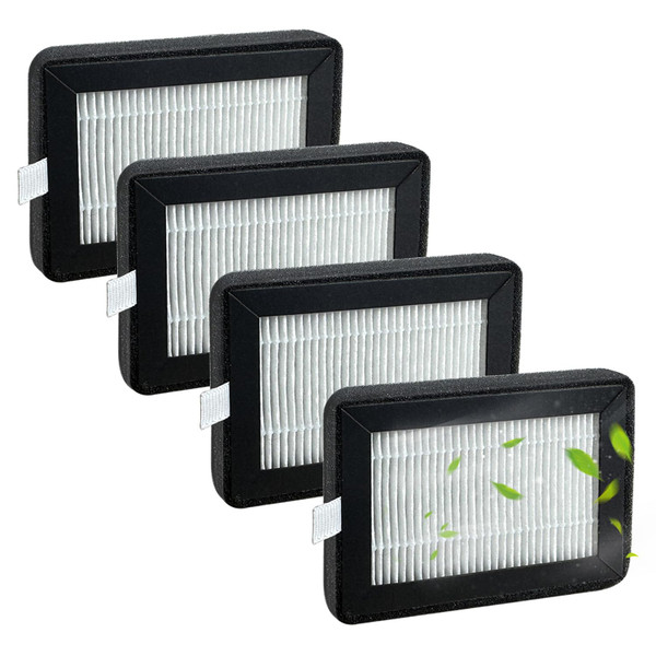 FUKANG Special Replaceable Filter for Smokeless Ashtray-VS070（4 pack）