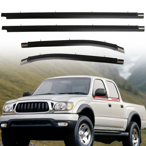 JAVOUKA 4PCS Outside Door Window Weatherstrip Seal Kit