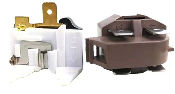Zip8-Zip 4387913 4241370 Refrigerator/Freezer Overload Relay Kit for Whirlpool GE KitchenAid LG Magic Chef 7020935 4387766 4387836