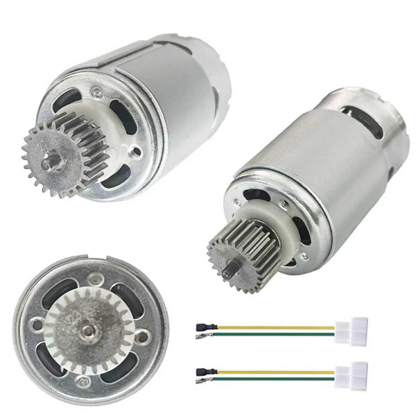 24V RS555 40000RPM 00968-9015 23T Pinion Gear DC Powerful Motor for Power Wheels Motor Upgrade,Kids Ride on Car Motors for Peg Perego/Fisher Price/Jeep Replacement Parts 18V&20V